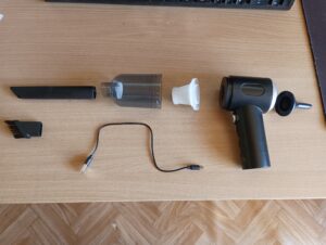 Belaidis dulkių siurblys 3in1